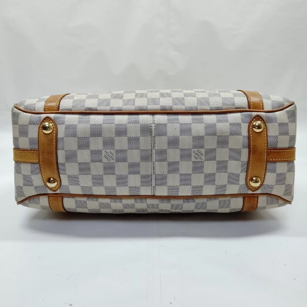 Authentic Louis Vuitton Stresa GM White Damier Azure - Picture 5 of 10